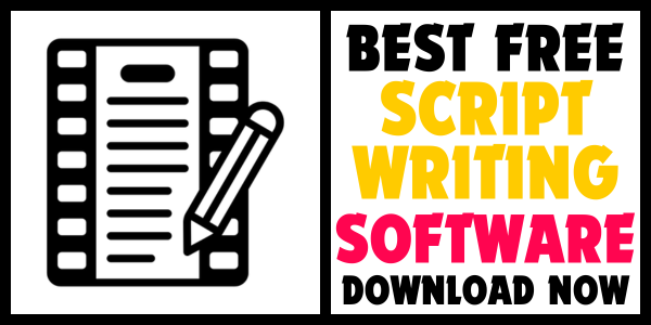 scriptwriting softwares